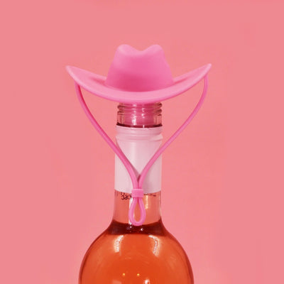 Giddy Up Wine Stopper Pink