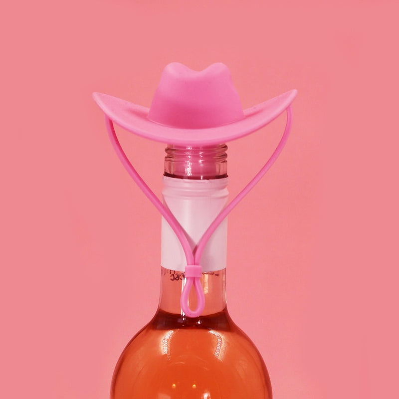 Giddy Up Wine Stopper Pink