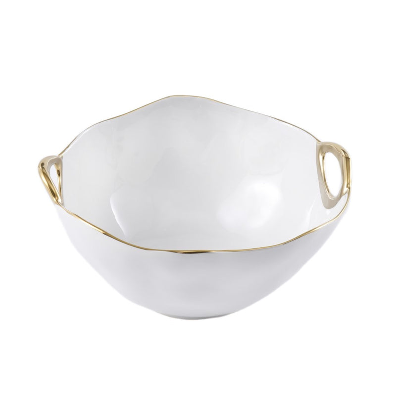 Golden Handles Large Bowl