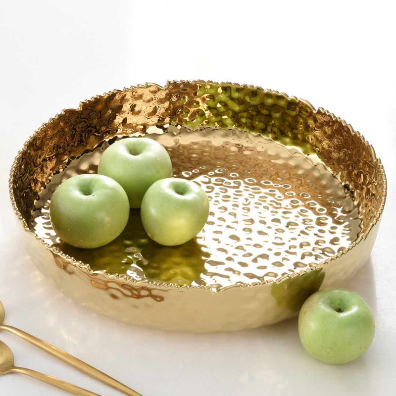 Golden Millennium Extra Large Shallow Bowl