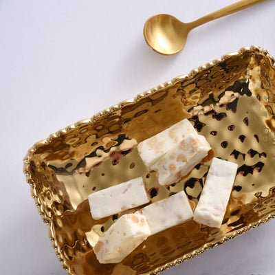 Golden Millennium Rectangular Dish