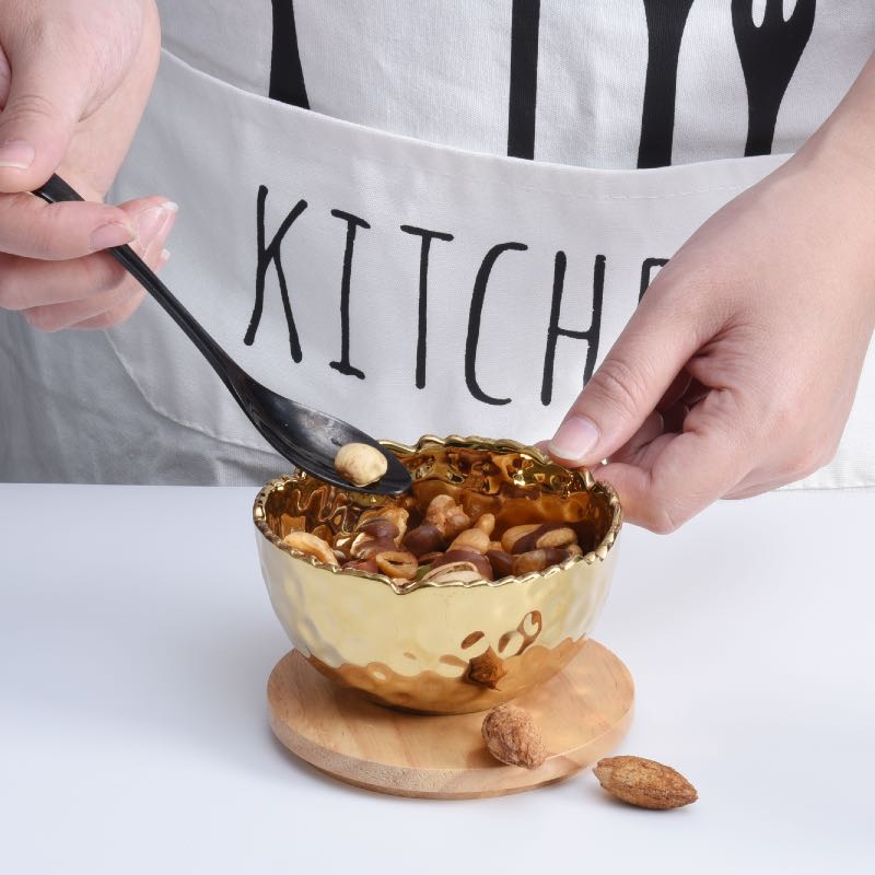 Golden Millennium Snack Bowl