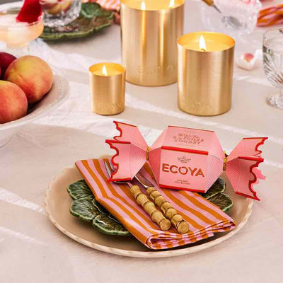 Guava & Lychee Sorbet Tin Candle Bon Bon Holiday Collection