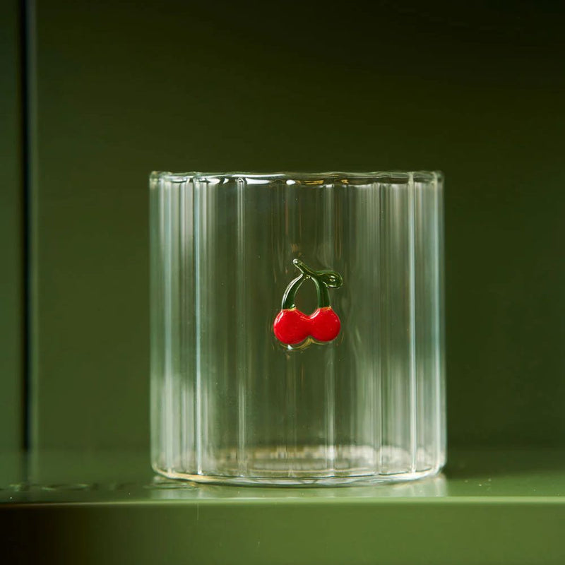 Haven Glass Tumbler Cherry