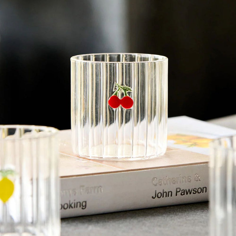 Haven Glass Tumbler Cherry