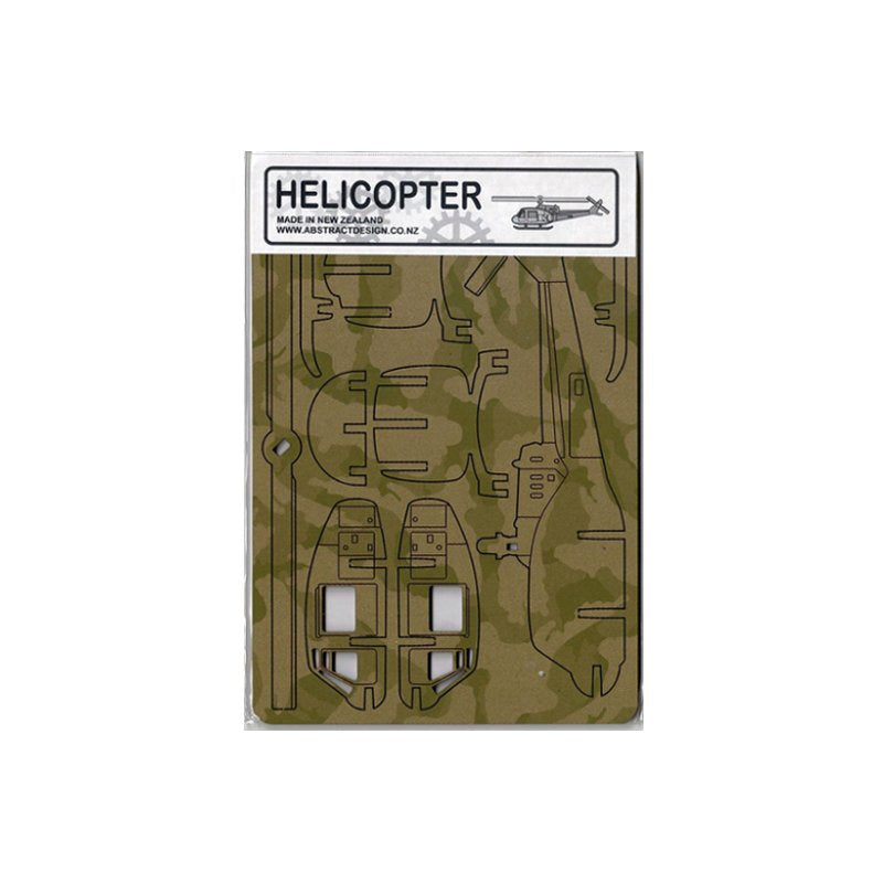 Helicopter A5 Camo Green