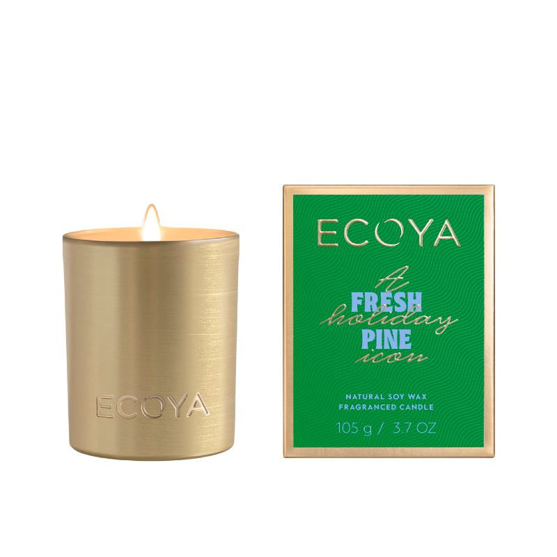 Holiday Collection Fresh Pine Mini Goldie Candle