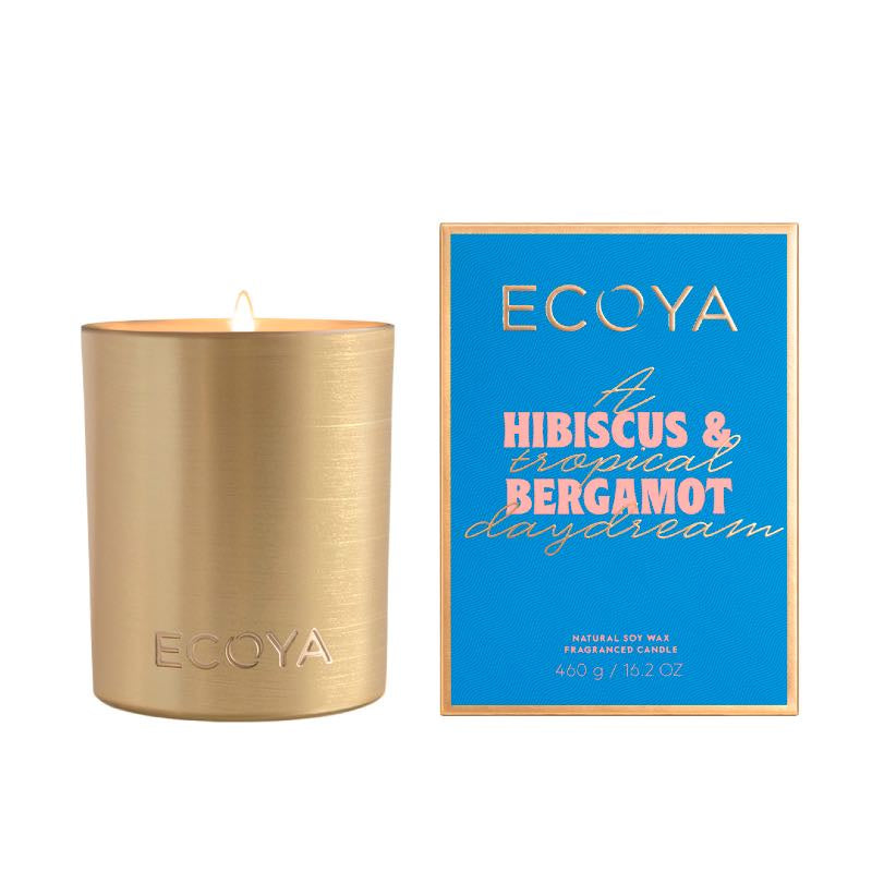 Holiday Collection Hibiscus & Bergamot Goldie Candle
