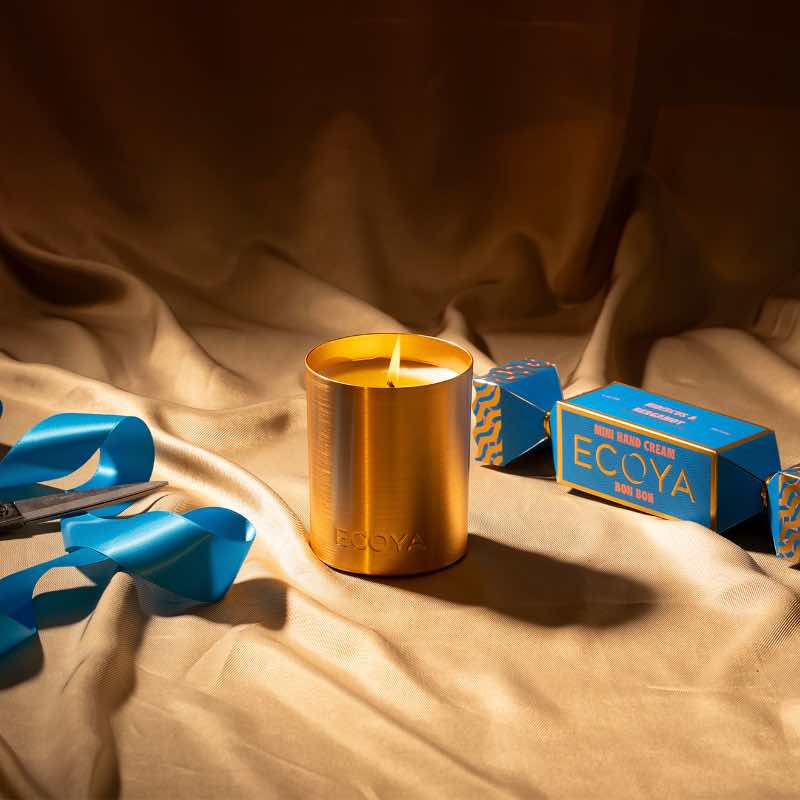 Holiday Collection Hibiscus & Bergamot Mini Goldie Candle