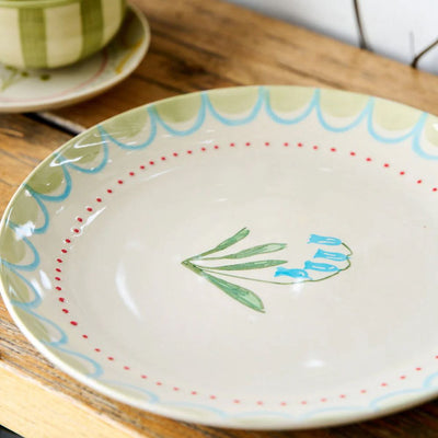 June's Garden Blue Bell Cake Plate 32cm