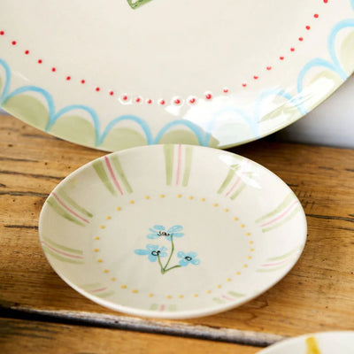 June's Garden Forget Me Not Side Plate 16cm