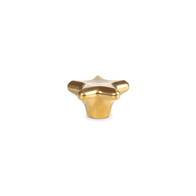 Knob Gold Star Blister Pack