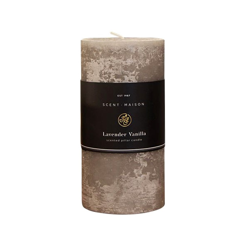 Pillar Candle Maison Lavender Vanilla 3" x 6"