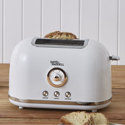 Manor Electric 2 Slice Toaster White