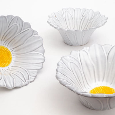 Maria Flor Daisy Bowl White 15.5cm