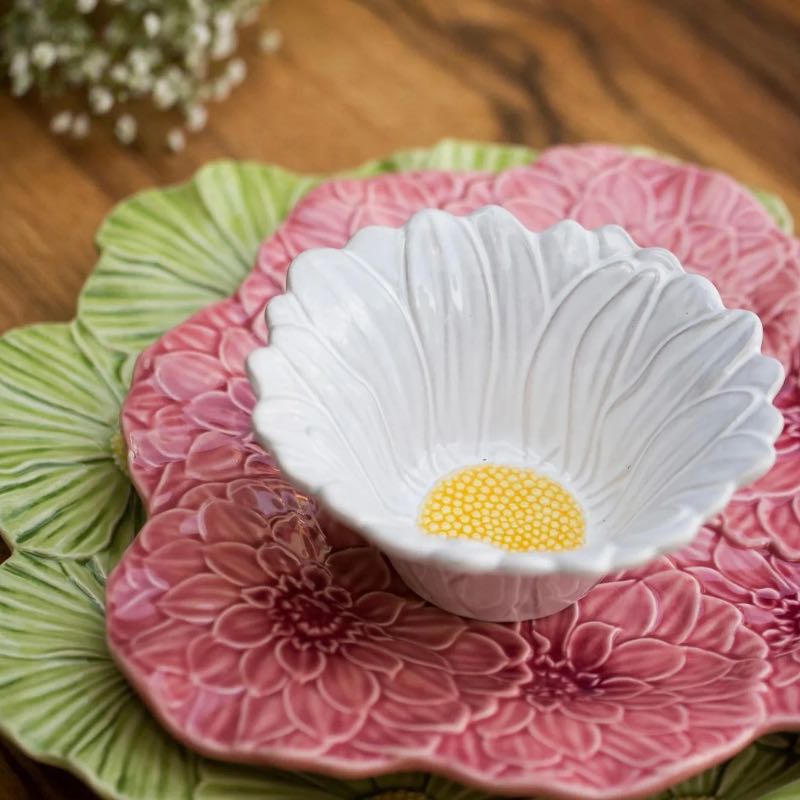 Maria Flor Daisy Bowl White 15.5cm