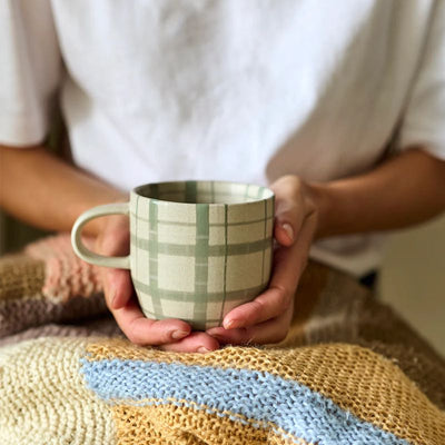 Mug Duck Egg Check Cat's Pyjama