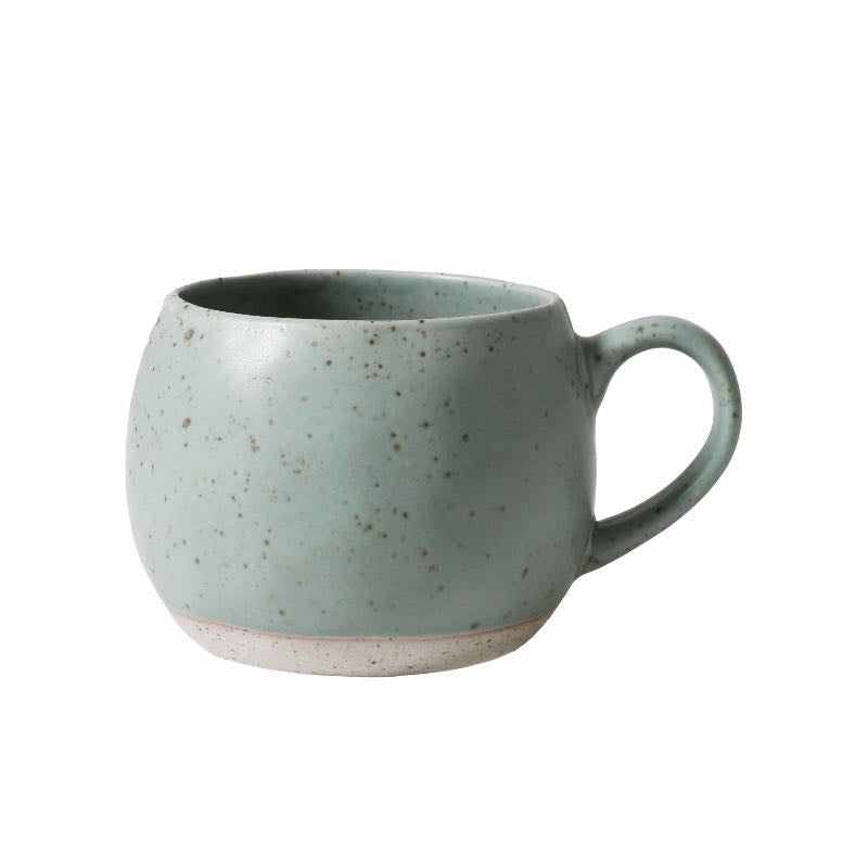 Set of 4 Blue Topaz Mineral Mugs