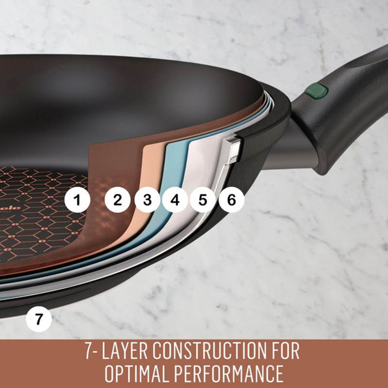 Per Salute Casserole Nonstick Induction Covered 28cm