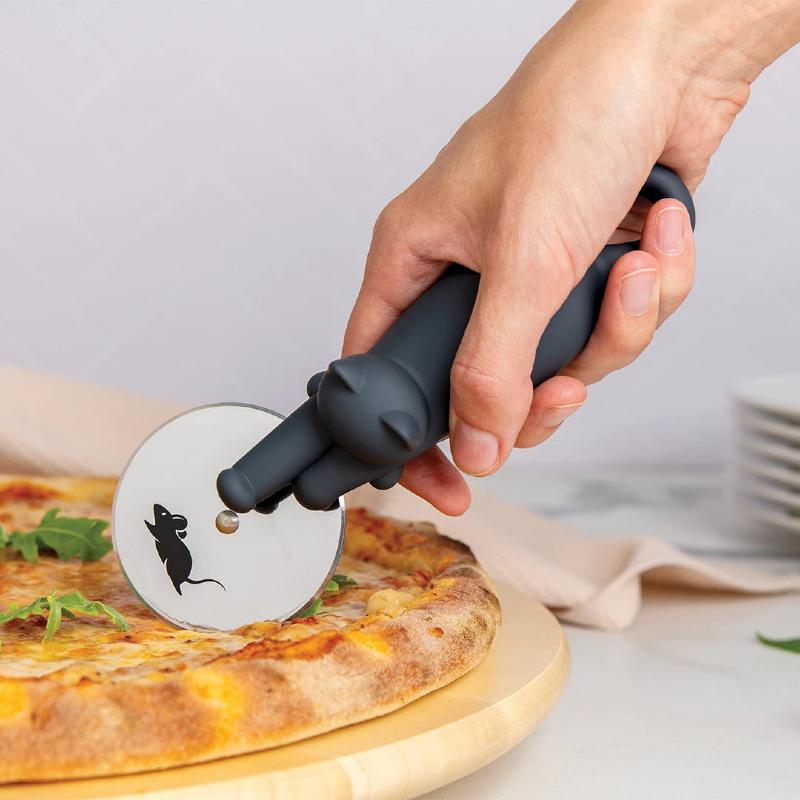 Pizza Cutter Kitty Cut
