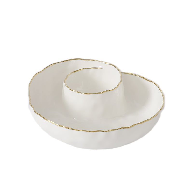Portofino Round Chip & Dip