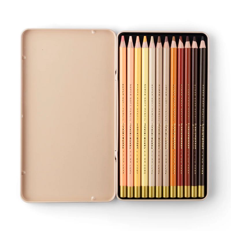 Colour Pencils (Set Of 12) - Skin Tone
