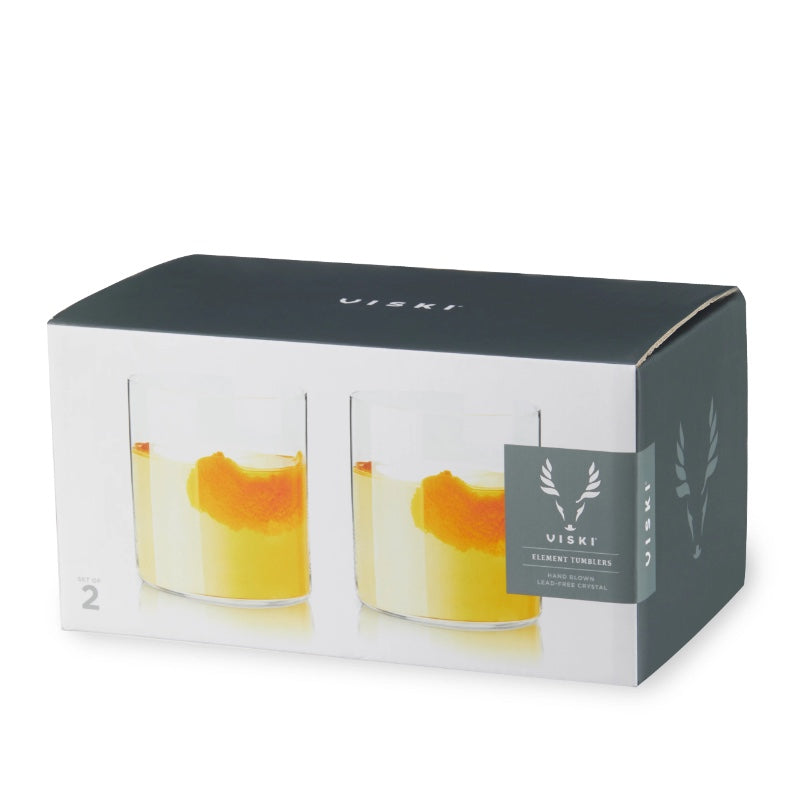 Raye Element Crystal Tumbler Set
