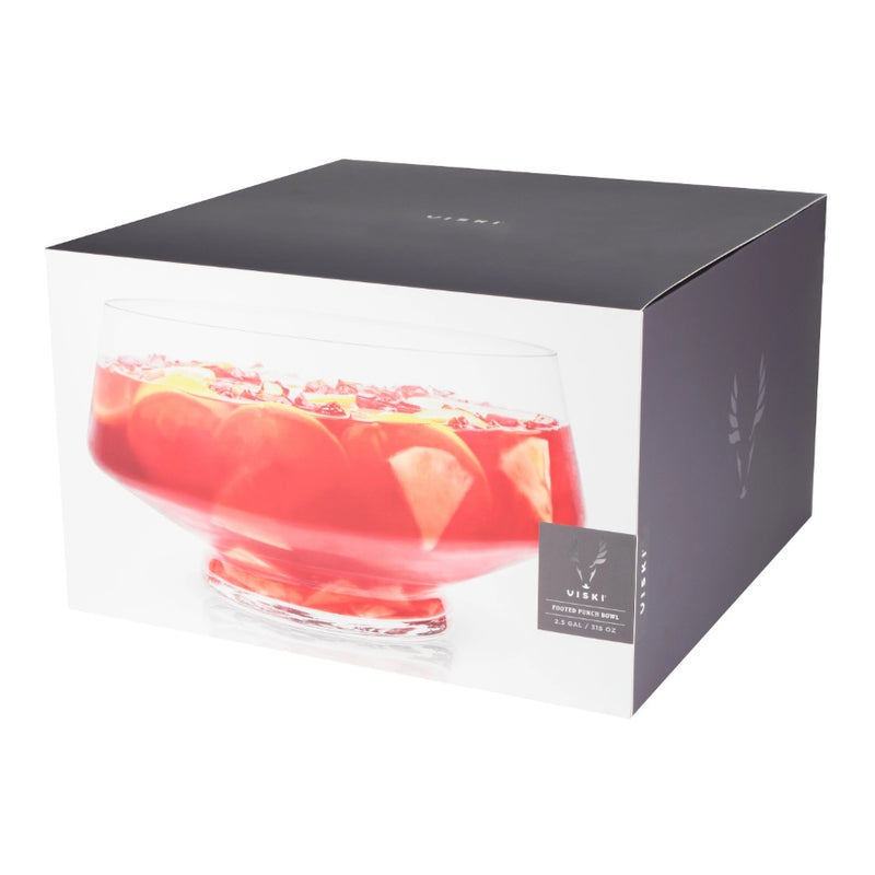 Raye Footed Punch Bowl