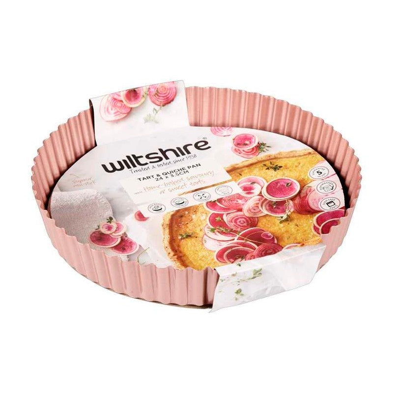 Rose Gold Quiche & Tart Pan