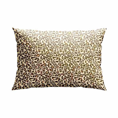 Satin Pillow Leopard Print