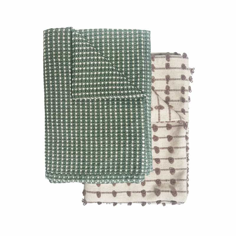 Set of 2 Tea Towels Clover