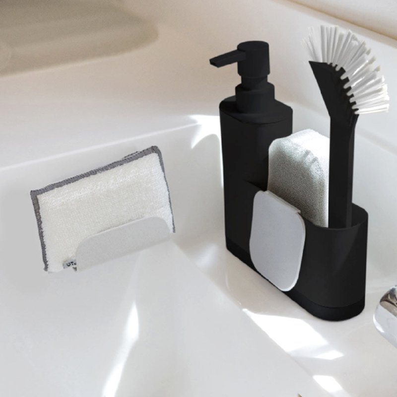 Sink Caddy Set Reng Monobloc 4 Pc Black