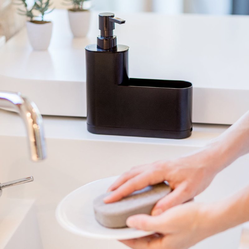 Sink Caddy Set Reng Monobloc 4 Pc Black