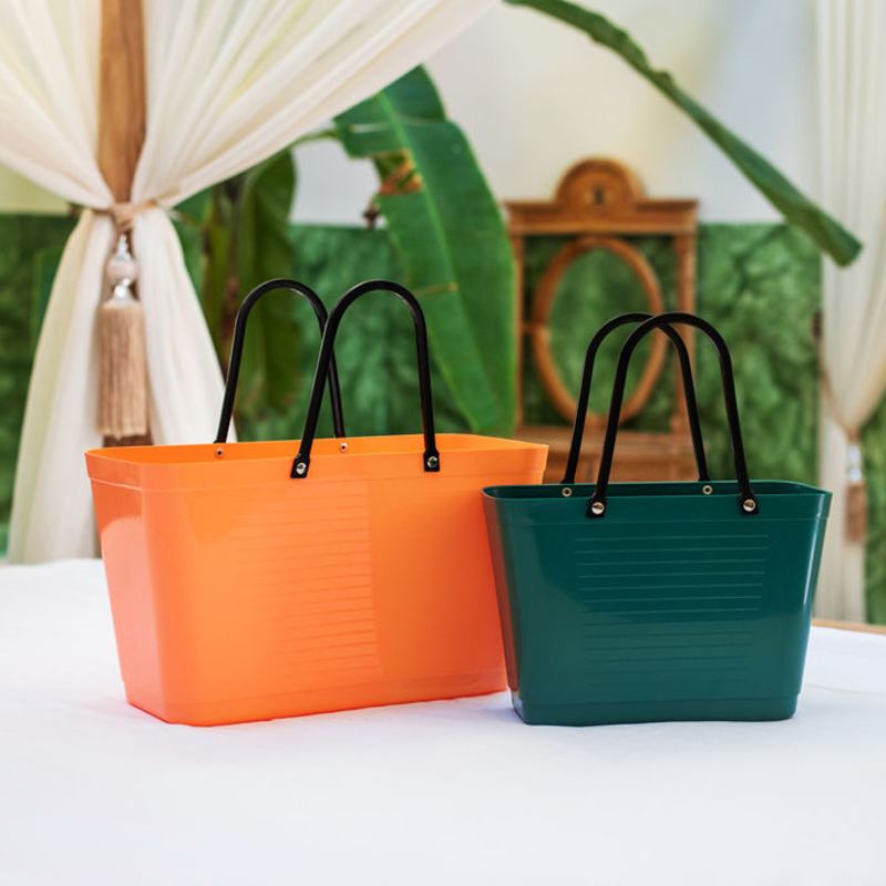 Small Bag Green Plastic Dark Green