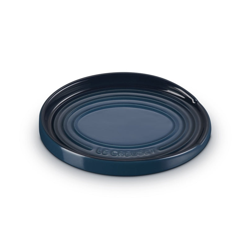 Stoneware Oval Spoon Rest Nuit