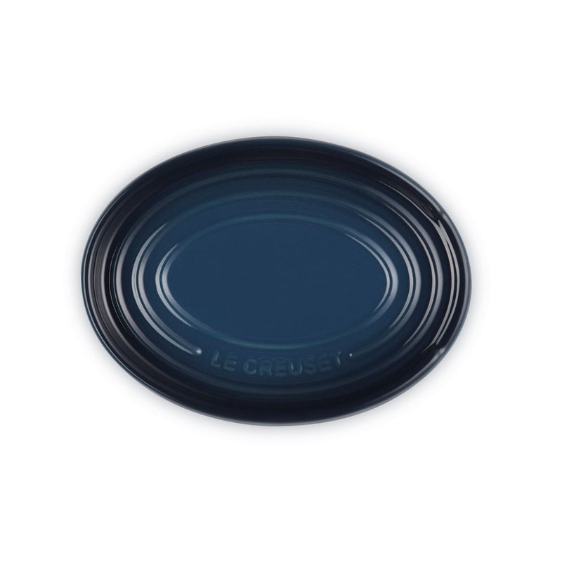 Stoneware Oval Spoon Rest Nuit
