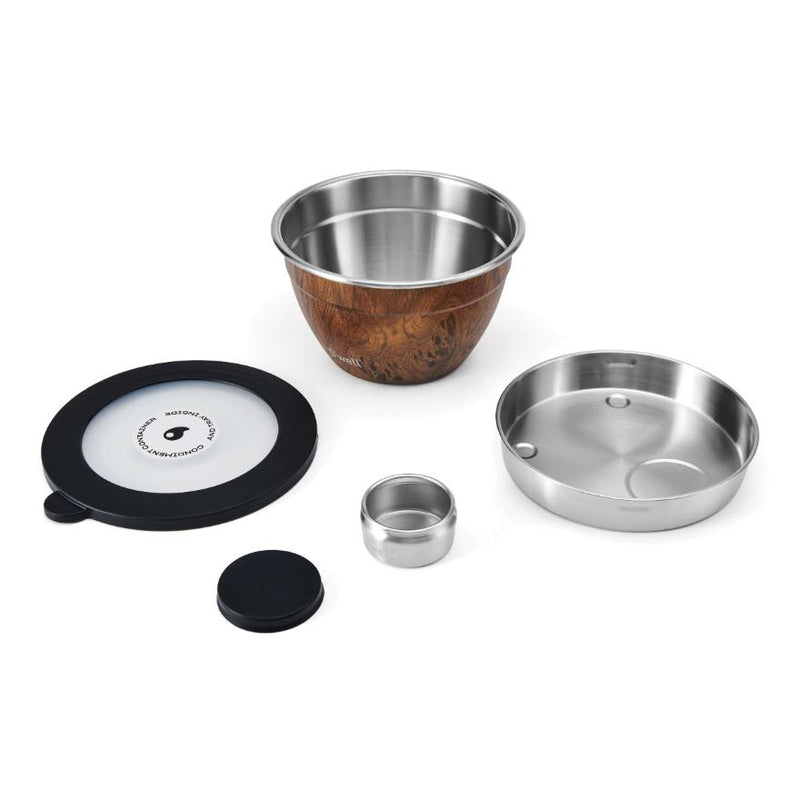 Teakwood Salad Bowl Kit