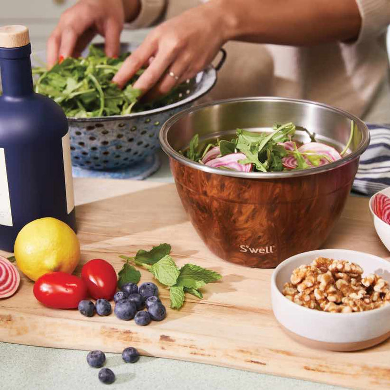 Teakwood Salad Bowl Kit