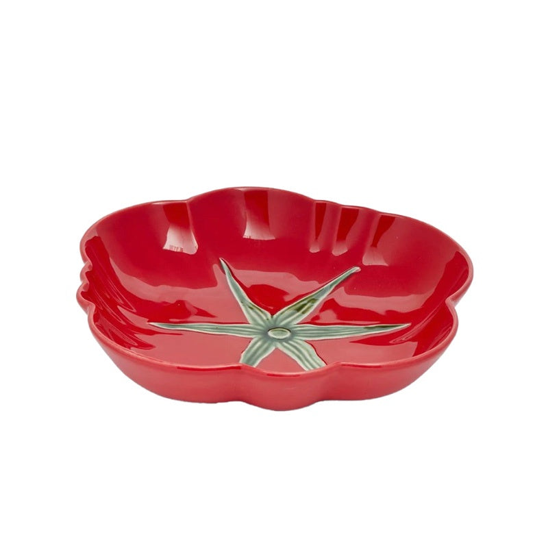 Tomato Pasta Plate 25cm