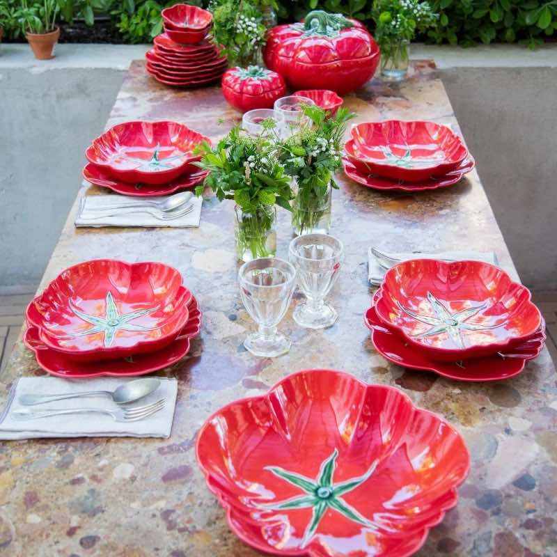 Tomato Pasta Plate 25cm