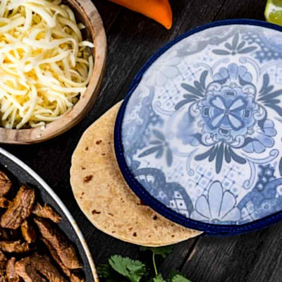 Tortilla Warmer Blue