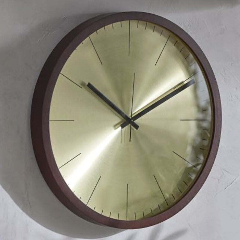 Wall Clock Barrett Platinum