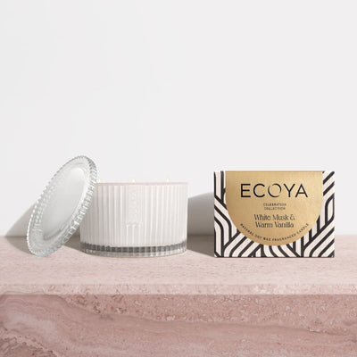 Celebration Candle Grand White Musk & Warm Vanilla