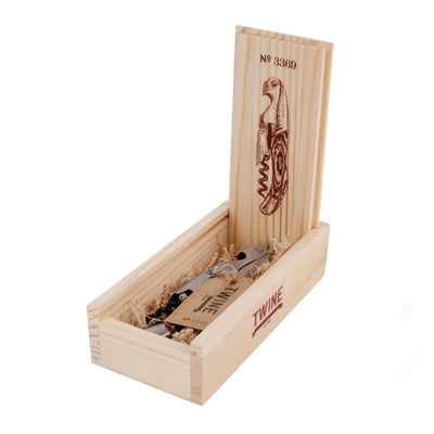 Wooden Double Hinged Corkscrew