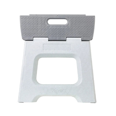 Zeroline Foldable Stool Grey 27cm