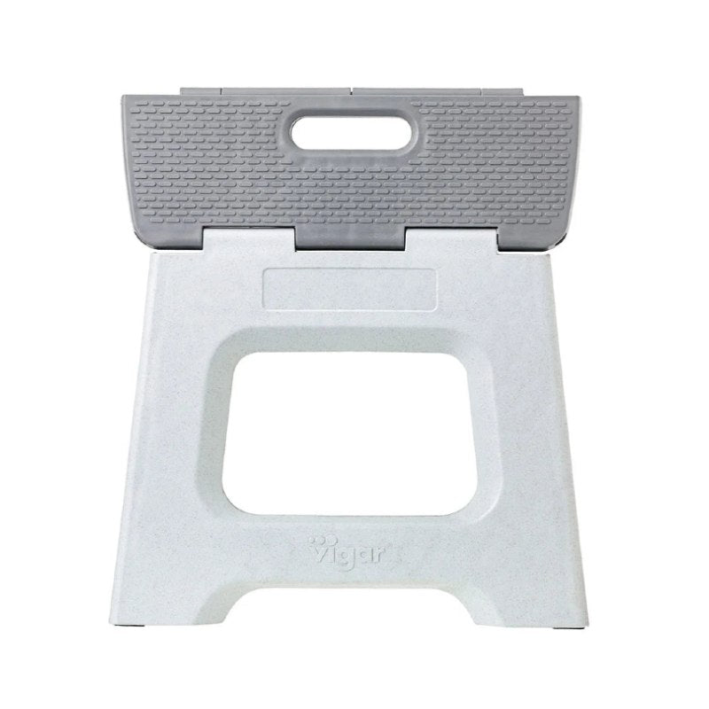Zeroline Foldable Stool Grey 27cm