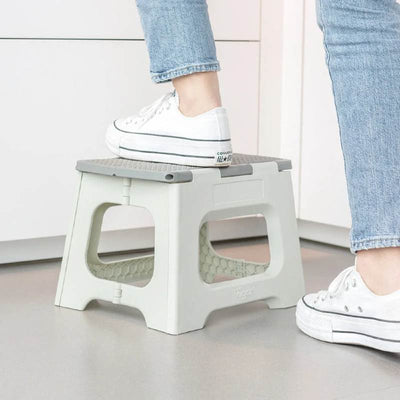 Zeroline Foldable Stool Grey 27cm