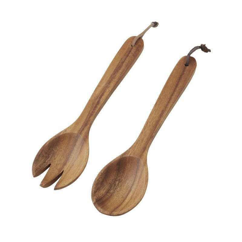 Acacia Salad Servers Set of 2