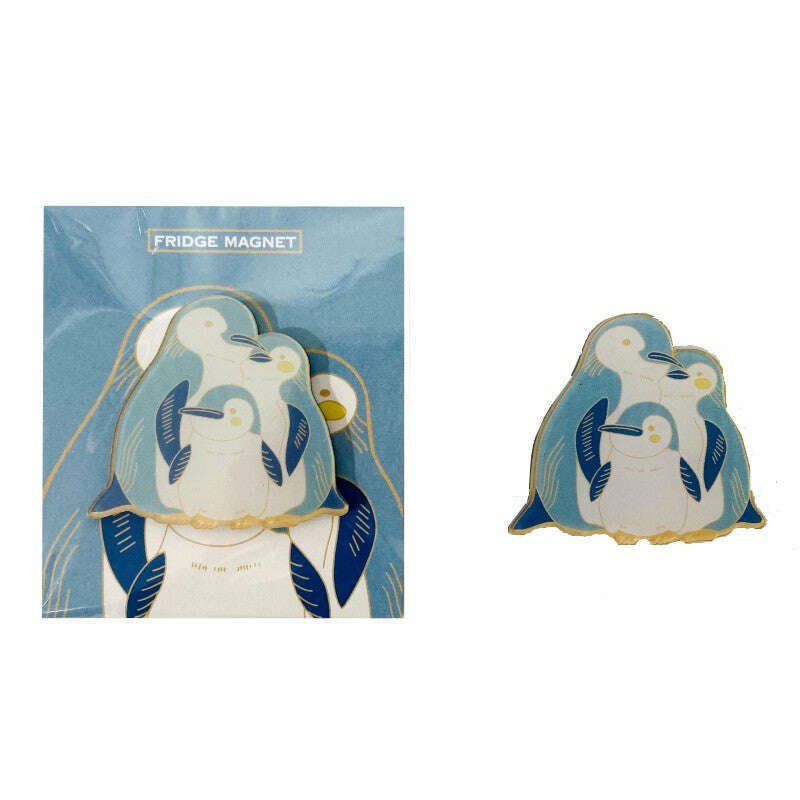 Acrylic Magnet Penguin Family