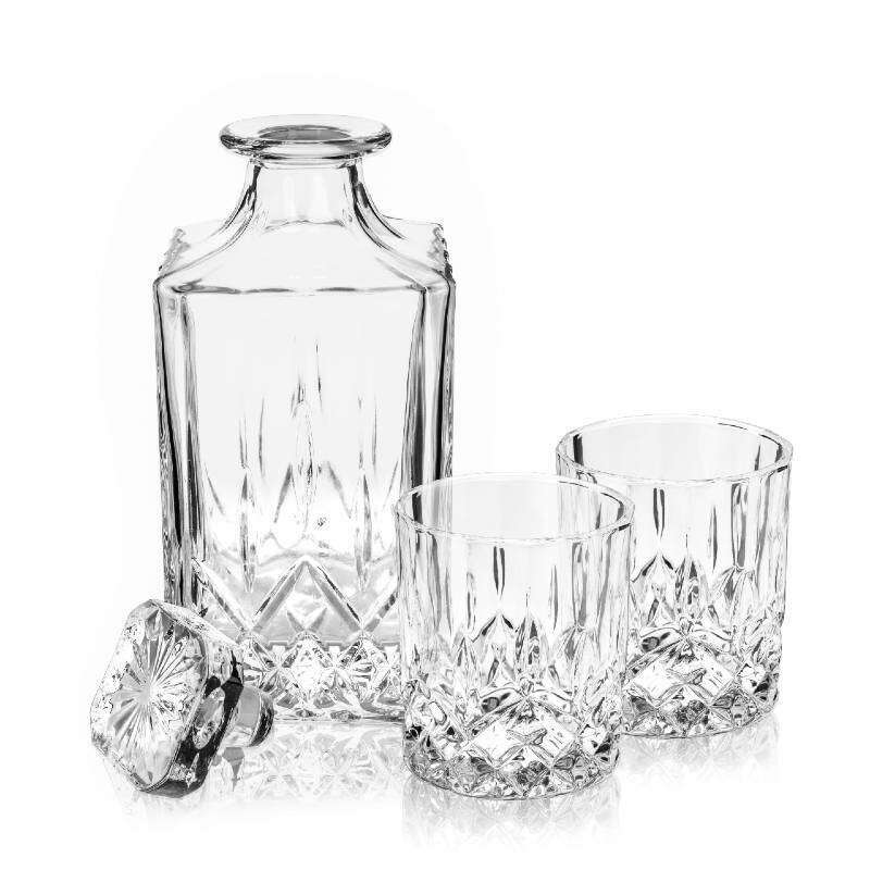 Admiral 3 Piece Decanter & Tumbler Set